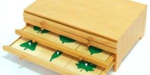 Botany Leaf Cabinet with Insets