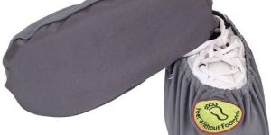 Gray Reusable Shoe Covers
