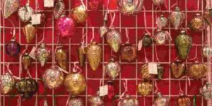Glass Christmas Hangings