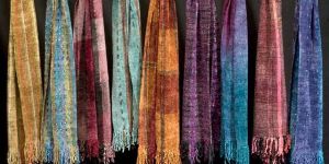 Ladies Rayon Chenille Scarves