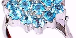 Ring  Blue Topaz