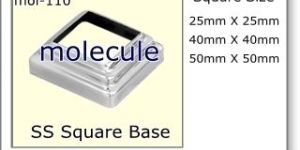 Stainless Steel Square Base
