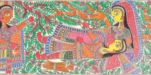 Saheli Shringaar Painting