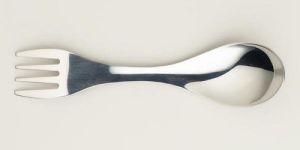 Stainless Steel Spoon Cum Fork