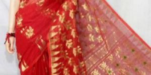 Soft Cotton Jamdani Saree