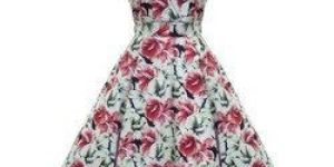 Ladies Floral One Piece Dress