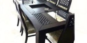 Rubber Wood Dining Table Set