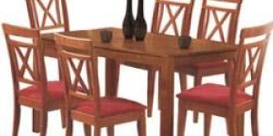 Teak Wood Dining Table Set