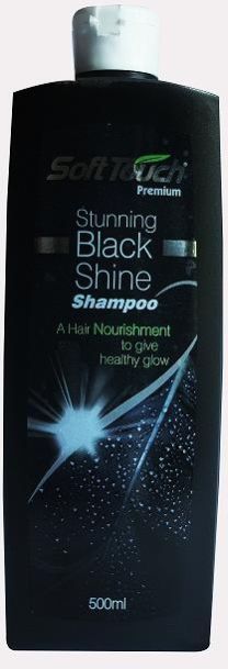 Soft Touch Stunning Black Shine Shampoo
