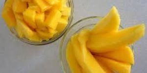 Frozen Mango Slices