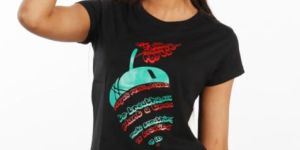 Women Black T Shirt