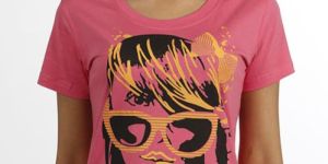 Women Pink T Shirt