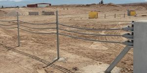 Sw1200 M50 Post & Cable Passive Barrier System