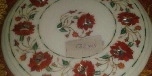 Marble Inlay Coffee Table