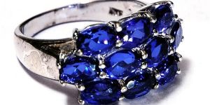 Exotic Sterling Silver 925 Stone Ring