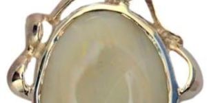 Sterling Silver 925 Pendant Stone White