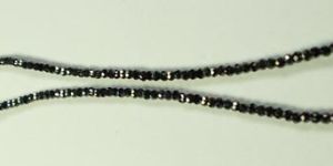 Black Moissanite Beads, 12.52 Carat, 1 Pcs of Moissanitre for Sale