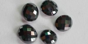Black Moissanite Oval Cut, 51.35 Carat, 5 Pcs of Moisanite