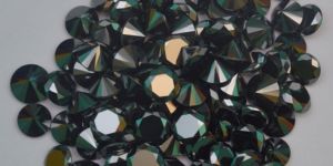 Black Moissanite Round Cut