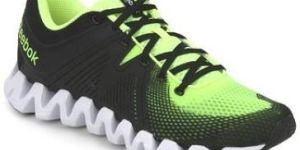Reebok Zig Squared Rush Black Running Shoes