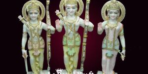 White Marble Ramdarbar Statues