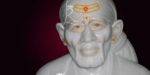 White Marble Saibaba Statues