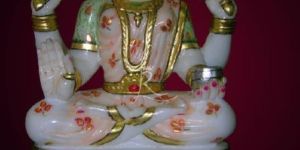 White Marble Santoshi Mata Statues