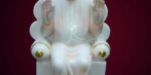 White Marble Sathya Sai Statues