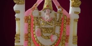 White Marble Venkateswara Statues