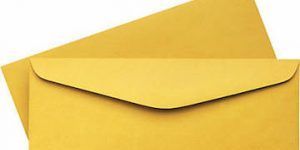 Pastel Envelope Paper