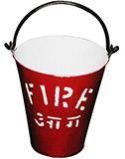 Fire Bucket with Stand