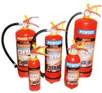 Powder Type Fire Extinguishers