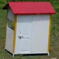 FRP Security Cabin