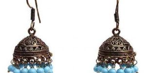 Moden Style Sky Blue Earrings : Handmade Earrings