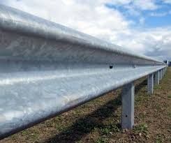 W Beam Crash Barrier