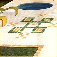 Vitrified Exterior Coloured Tiles