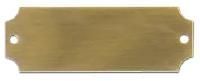 Brass Plaques