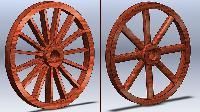 Wooden Wheel