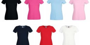 Ladies Round Neck T-shirts