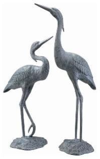Garden Bird Statues