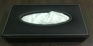 Leather Tissue Box