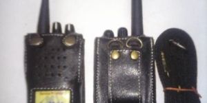 Leather Walkie Talkie Cover
