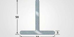 T-50x50x5 Steel Window Sections