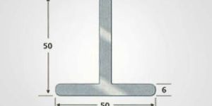 T-50x50x6 Steel Window Sections