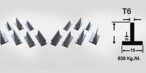 T6 Steel Window Section