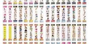 New Long Strip Sticker