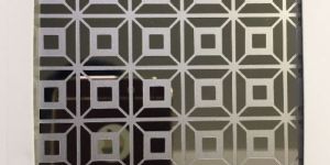 ETCHED DESIGN SHEETS IN STAINLESS STEEL ( SQUARE BOXES )