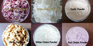 Dehydrated Vegetables