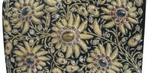 Silk Embroidered Handbag