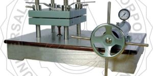 LABORATORY SHEET PRESS - CIRCULAR TYPE (HYDRAULIC CONTROLLED)